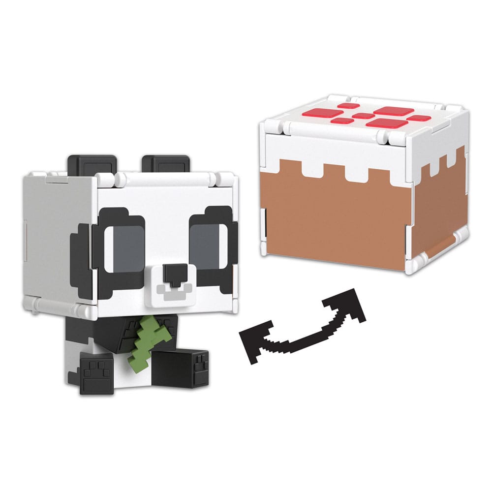 Minecraft Flippin Action Figure Panda & Cake
