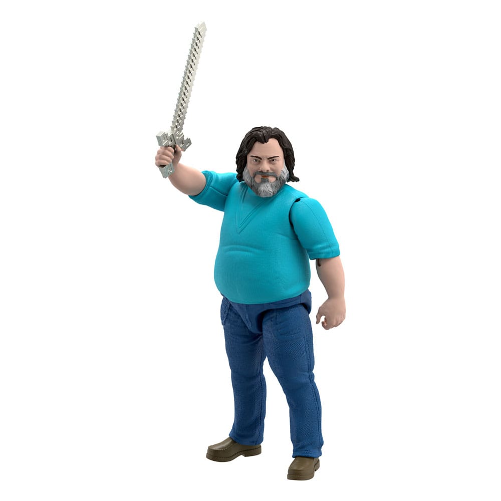 A Minecraft Movie Action Figure Large Steve 30 cm