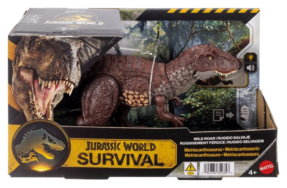 Jurassic World: Survival Action Figure Wild Roar Metriacanthosaurus 31 cm