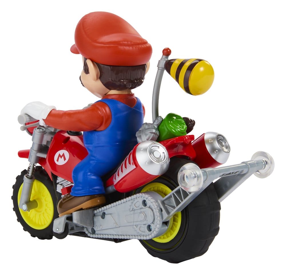 The Super Mario Galaxy Movie Hot Wheels RC Vehicle Mario Wheelie Motocross