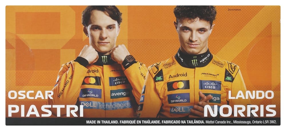 Formula 1 Hot Wheels Premium Die-Cast Vehicle 2-Pack 1:64 Team McLaren