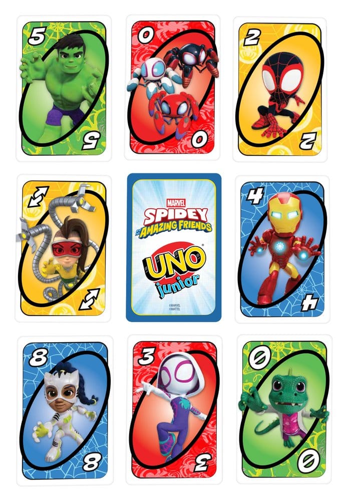 Spidey & His Amazing Friends UNO Junior Card Game