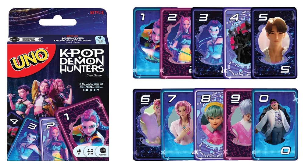 KPop Demon Hunters UNO Card Game