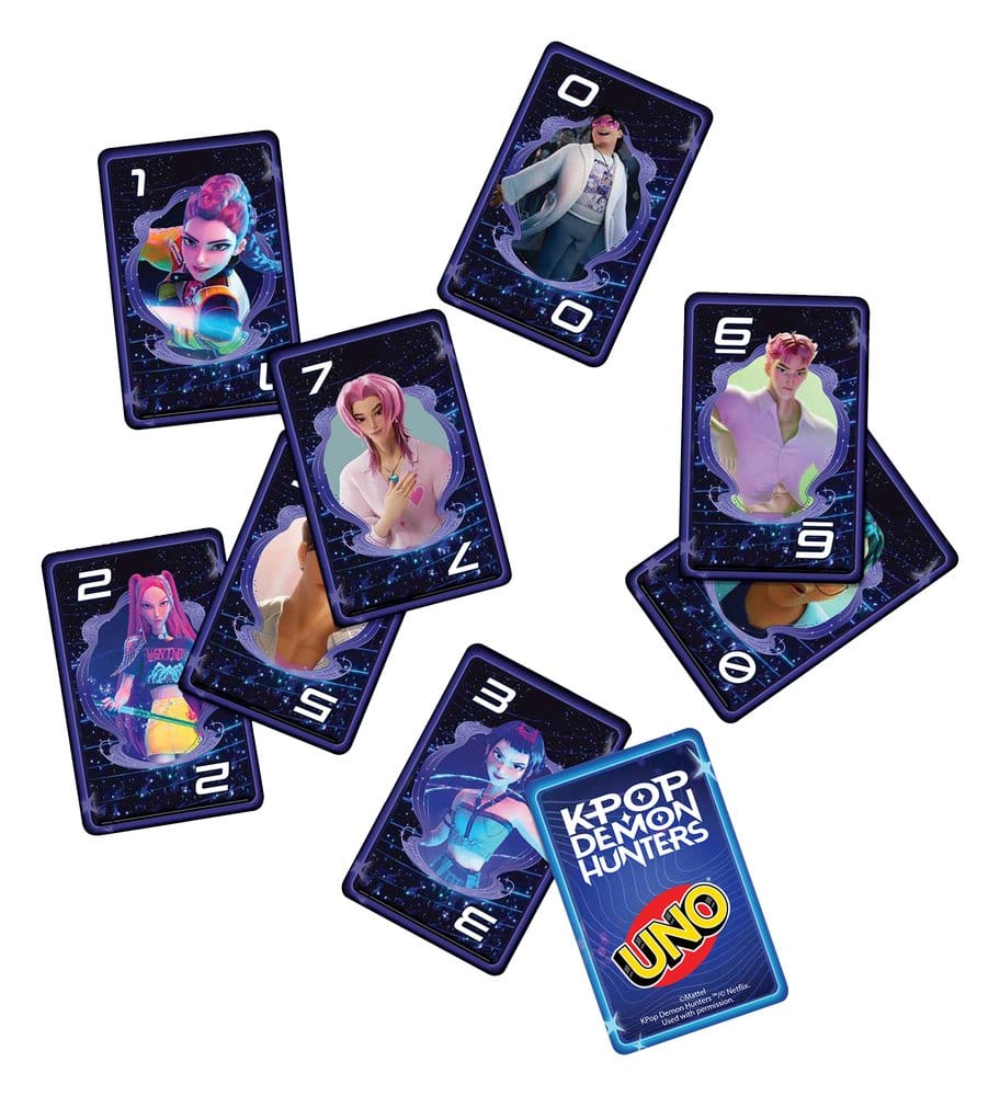 KPop Demon Hunters UNO Card Game