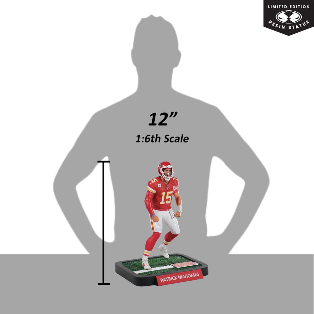 NFL Kansas City Chiefs Statue Statue 1/6 Patrick Mahomes 30 cm