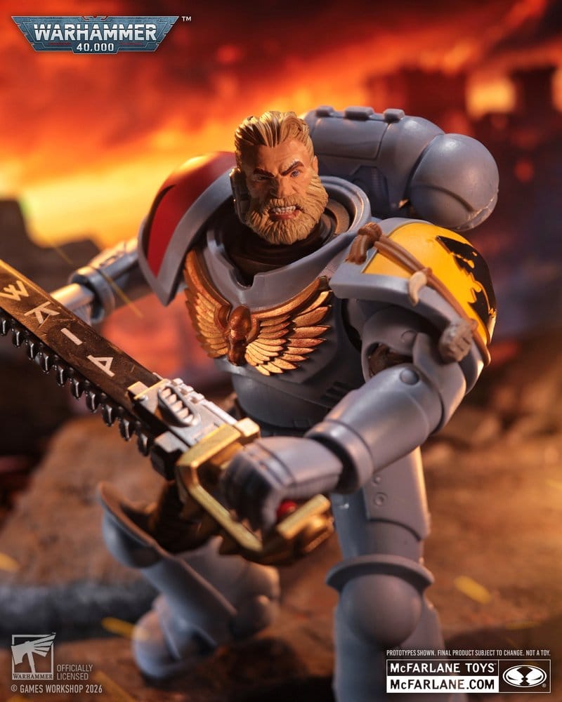 Warhammer 40,000 Action Figure Grey Hunter (Space Wolves) 18 cm