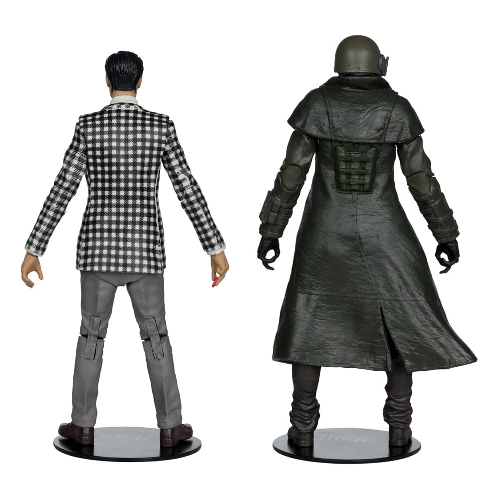 Fallout: New Vegas Statue 2-Pack Riot Ranger Armor & Benny Survivor 18 cm