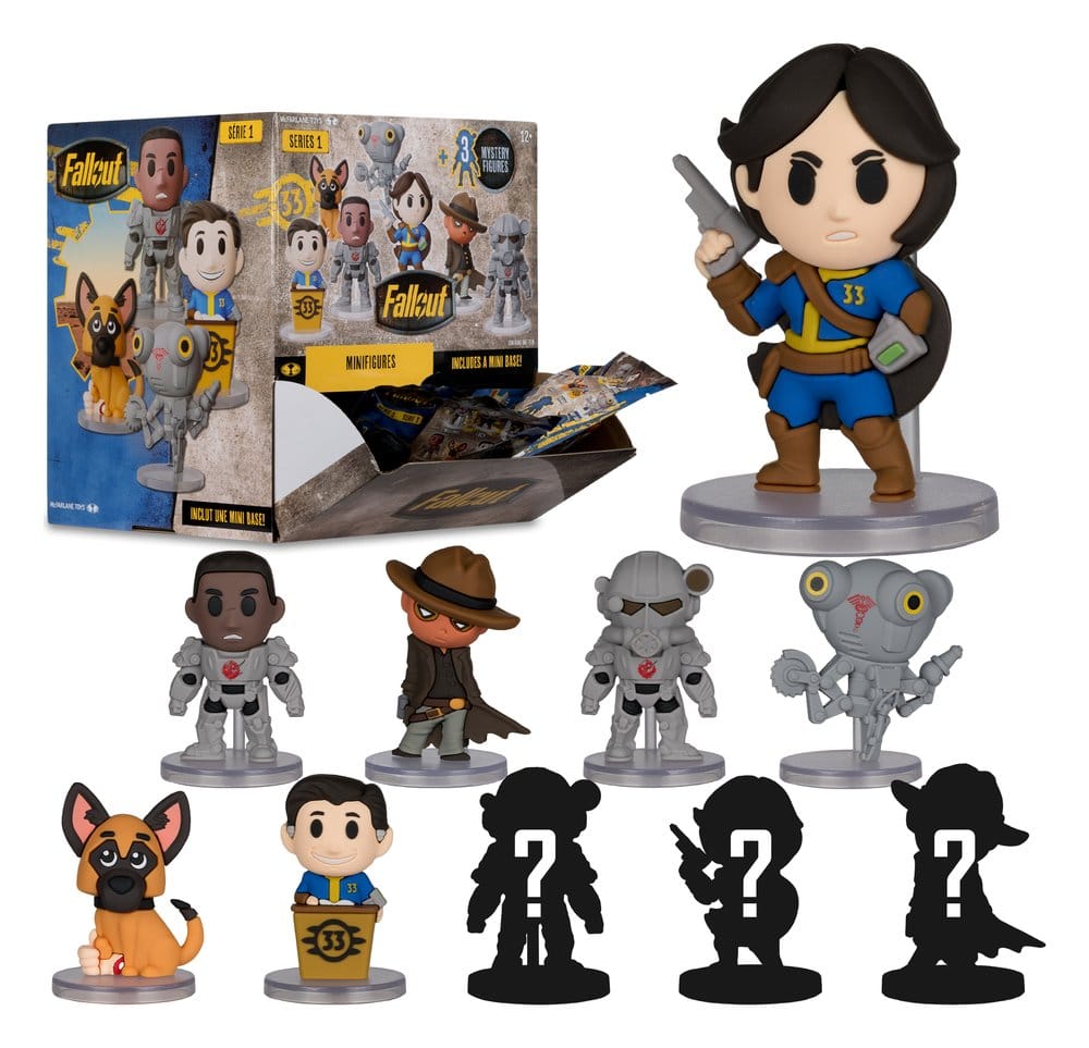 Fallout (TV Show) Blind Bag Mini Figures Series 1 6 cm Display (24)