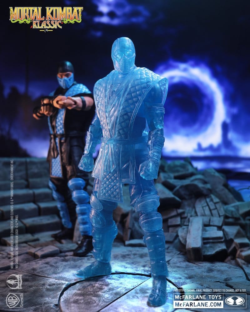 Mortal Kombat Klassic Action Figure Sub-Zero (Ice Clone) 18 cm