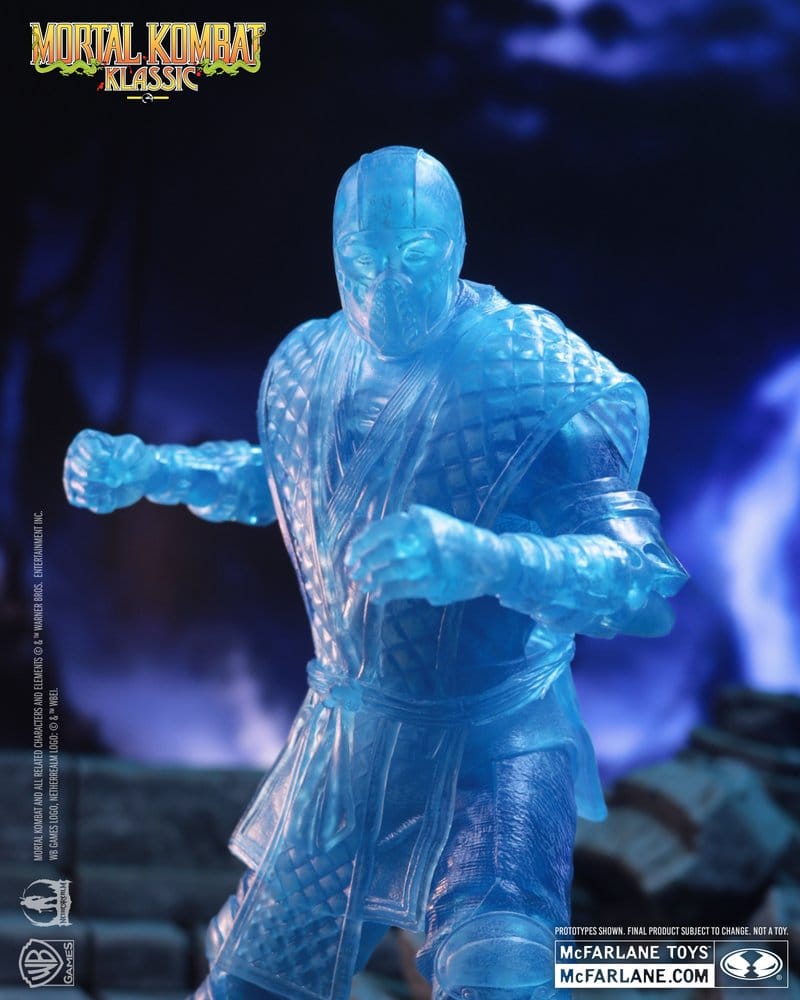 Mortal Kombat Klassic Action Figure Sub-Zero (Ice Clone) 18 cm
