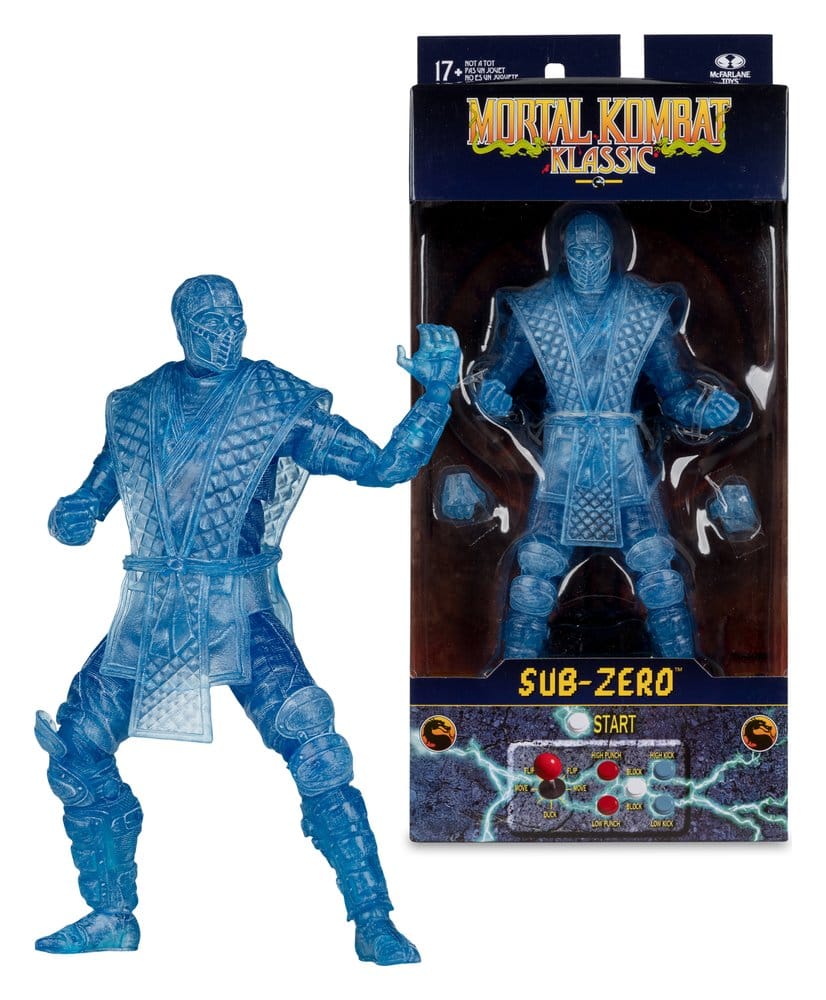 Mortal Kombat Klassic Action Figure Sub-Zero (Ice Clone) 18 cm