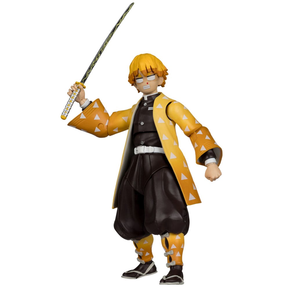 Demon Slayer: Kimetsu no Yaiba Action Figure Zenitsu Agatsuma Platinum Edition 15 cm