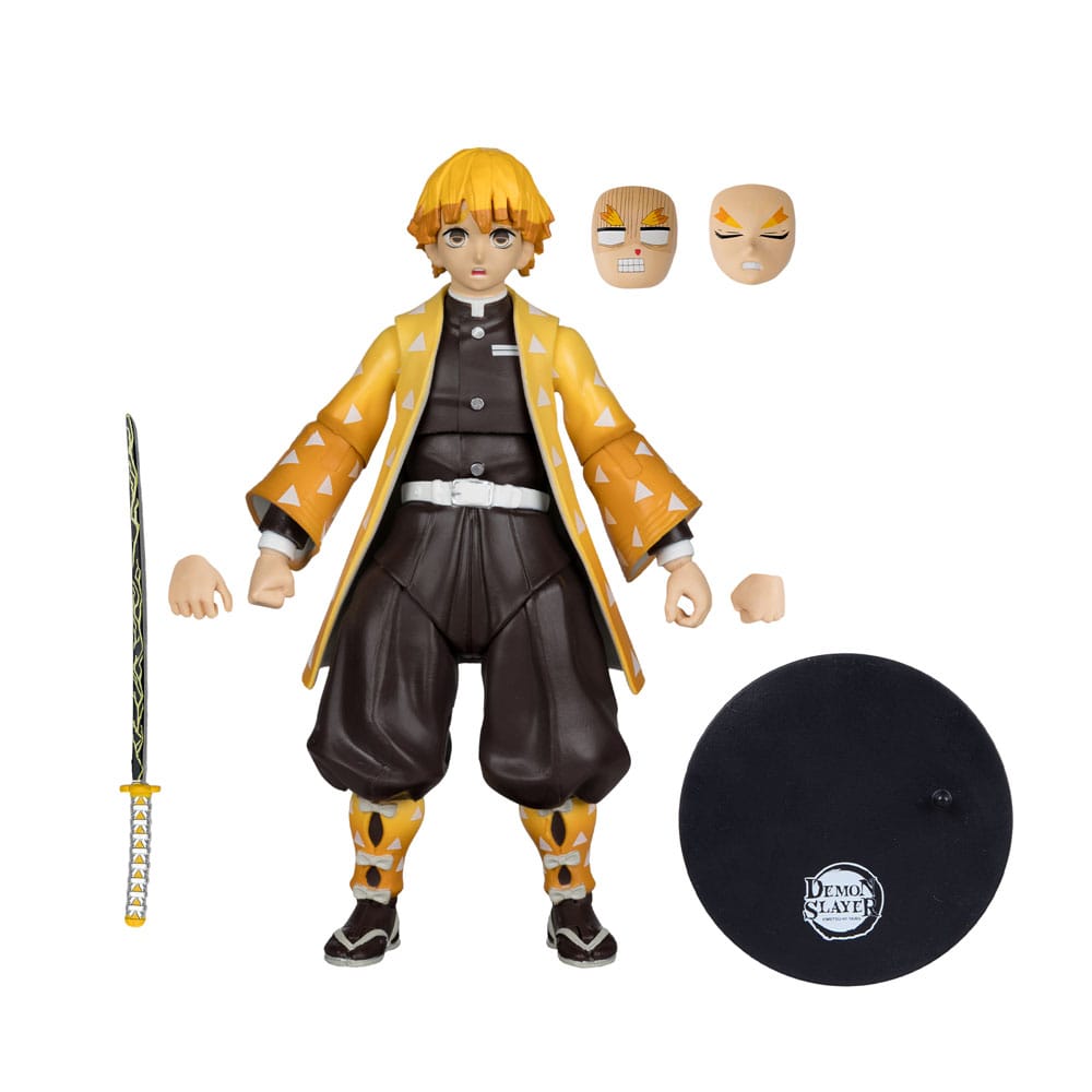 Demon Slayer: Kimetsu no Yaiba Action Figure Zenitsu Agatsuma Platinum Edition 15 cm