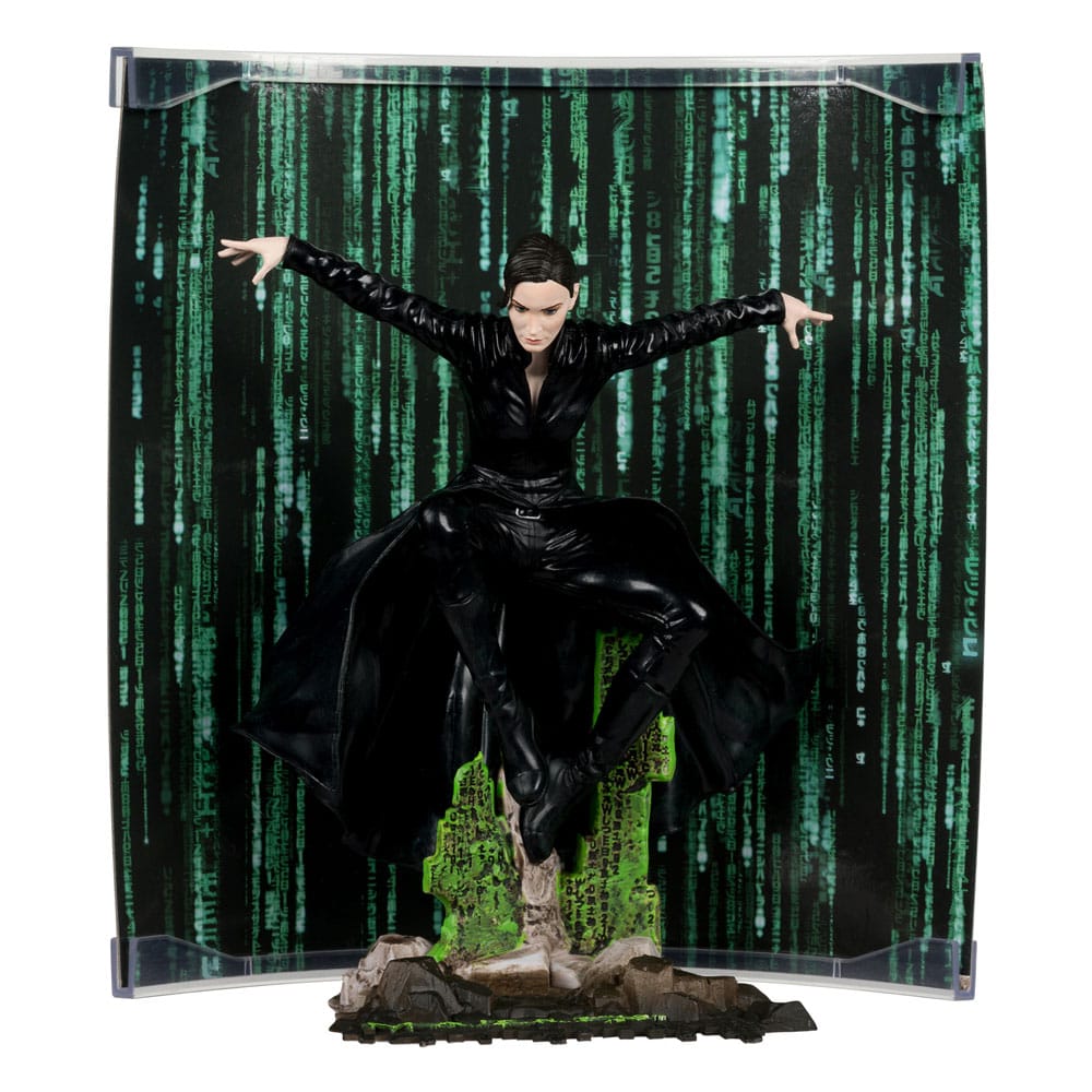 Matrix Movie Maniacs Action Figure Trinity 15 cm - Damaged packaging