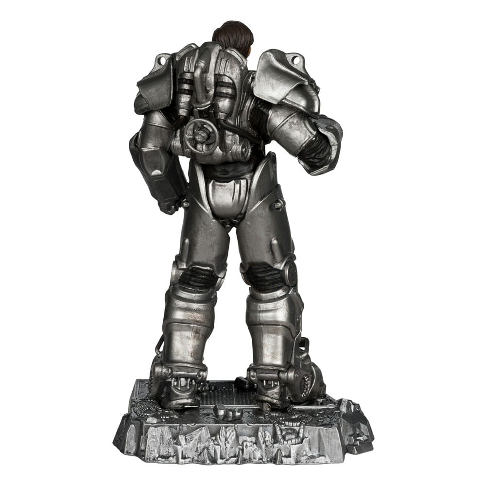 Fallout Movie Maniacs Action Figure Hank Maclean (Season 2) (Red Platinum Edition) 17 cm