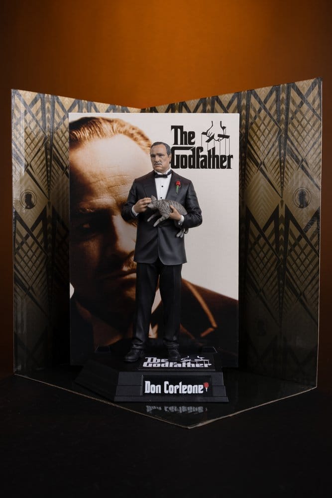 The Godfather Movie Maniacs Paramount Figure Don Corleone 17 cm
