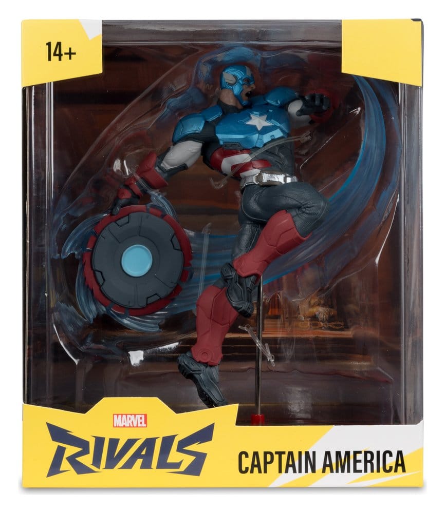 Marvel Rivals Collection 1/10 Action Figure Captain America 20 cm