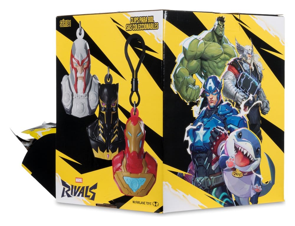 Marvel Rivals Bag Clip 6 cm Blind Bag Display (24)