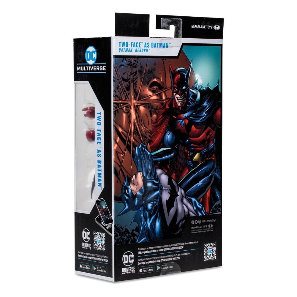 DC Multiverse Action Figure Two-Face as Batman (Batman: Reborn) 18 cm