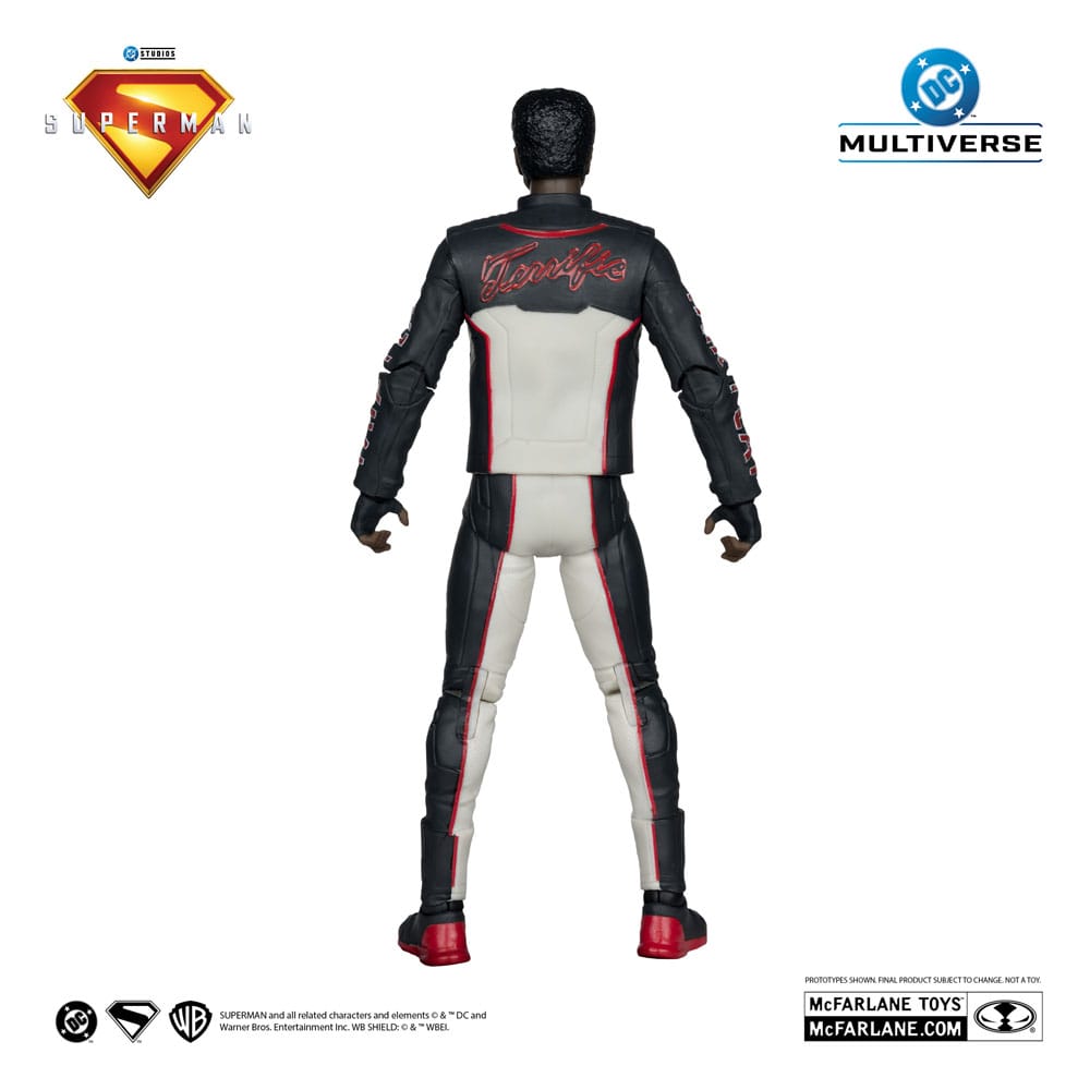 Superman (2025) DC Multiverse Deluxe Theatrical Edition Action Figure Mr. Terrific (Red Platinum Edition) 18 cm
