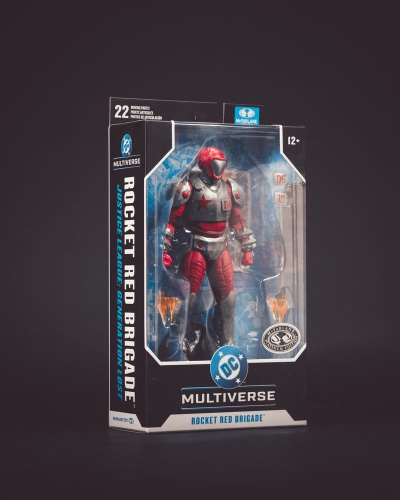 Justice League: Generation Lost DC Multiverse Action Figure Rocket Red Brigade (Chase) 18 cm