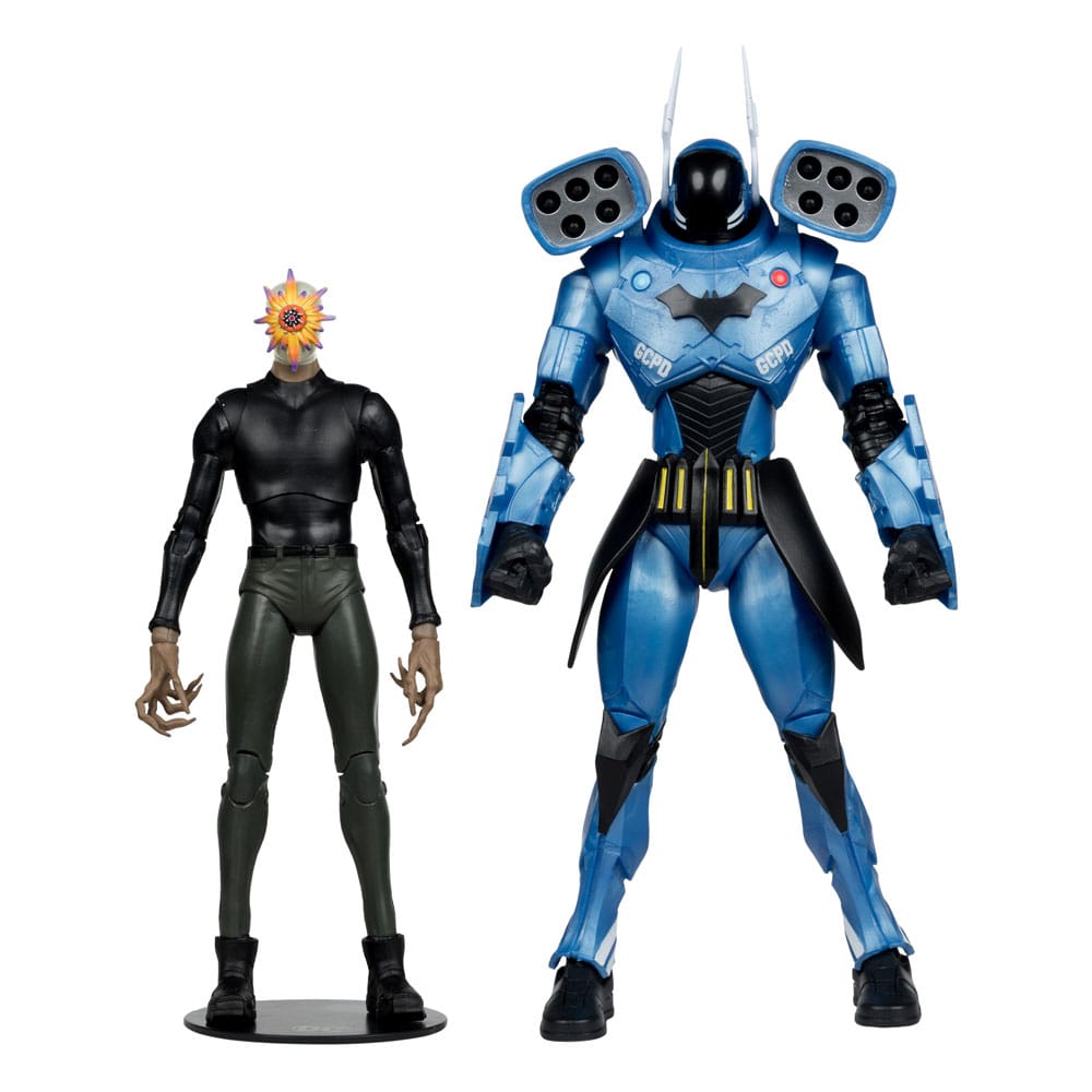 DC Multiverse Action Figure 2-Pack Rookie & Mr. Bloom (Batman: Endgame) (Gold Label) (SDCC) 18 cm