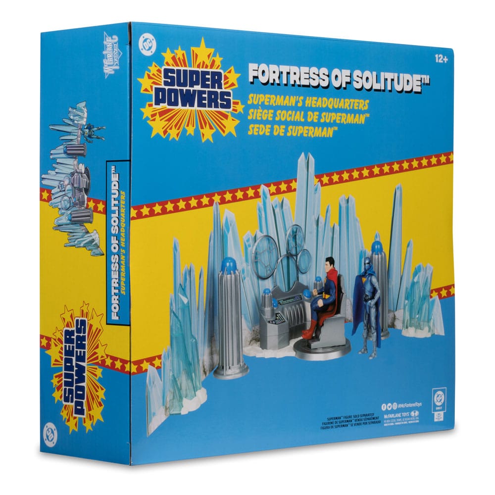 Superman (2025) DC Direct Playset Fortress of Solitude with Superman Robot