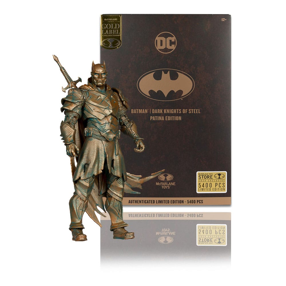 DC Multiverse Action Figure Batman (Dark Knights of Steel) (Gold Label) 18 cm