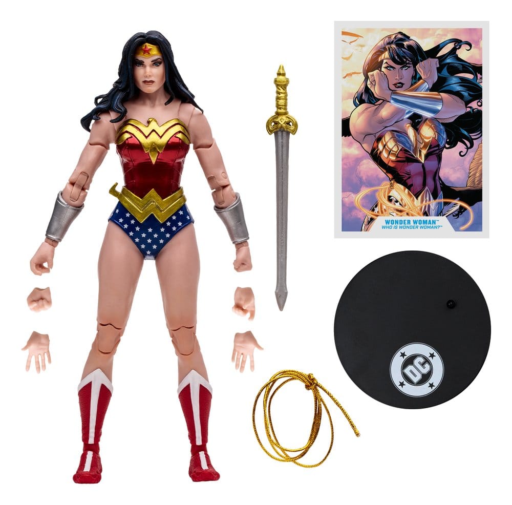 DC Multiverse McFarlane Vault Collection Action Figure Wonder Woman (Classic) 18 cm