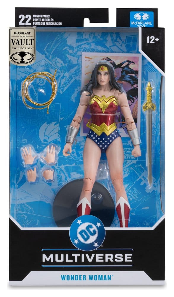 DC Multiverse McFarlane Vault Collection Action Figure Wonder Woman (Classic) 18 cm