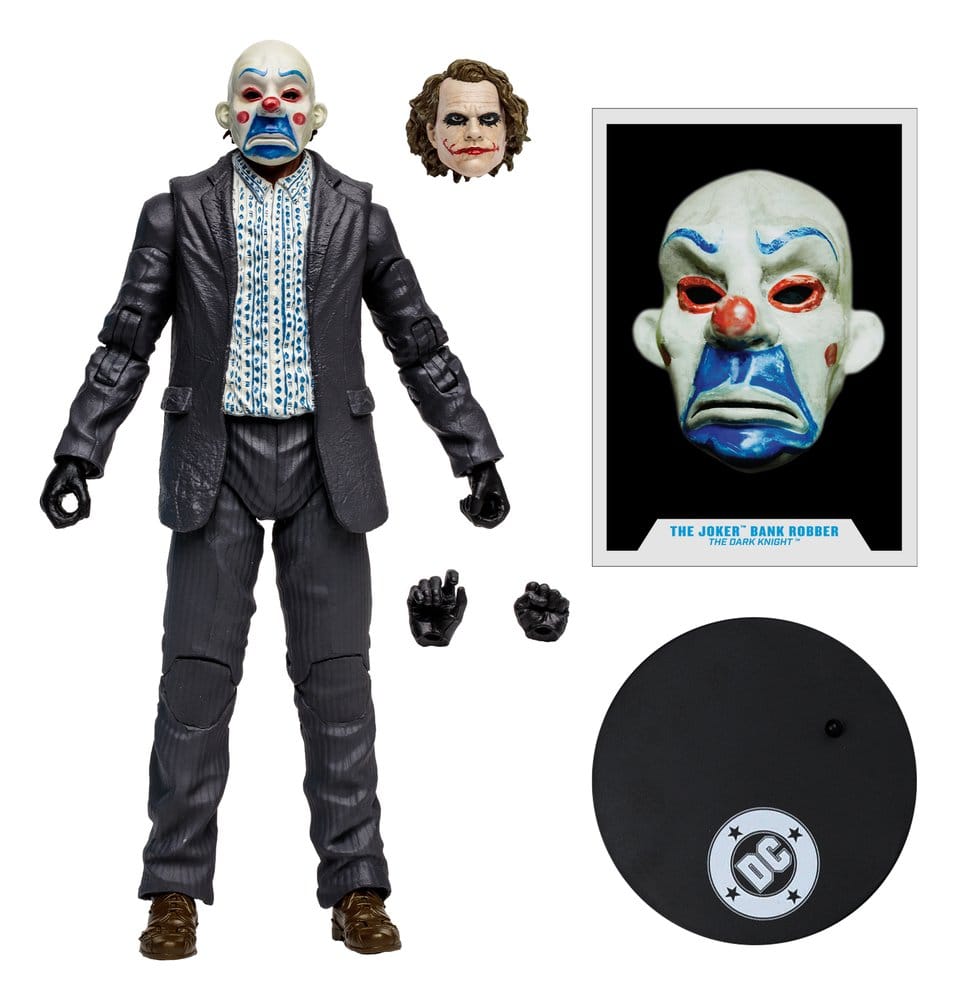 DC Multiverse McFarlane Vault Collection Action Figure The Joker (Bank Robber) (The Dark Knight) 18 cm