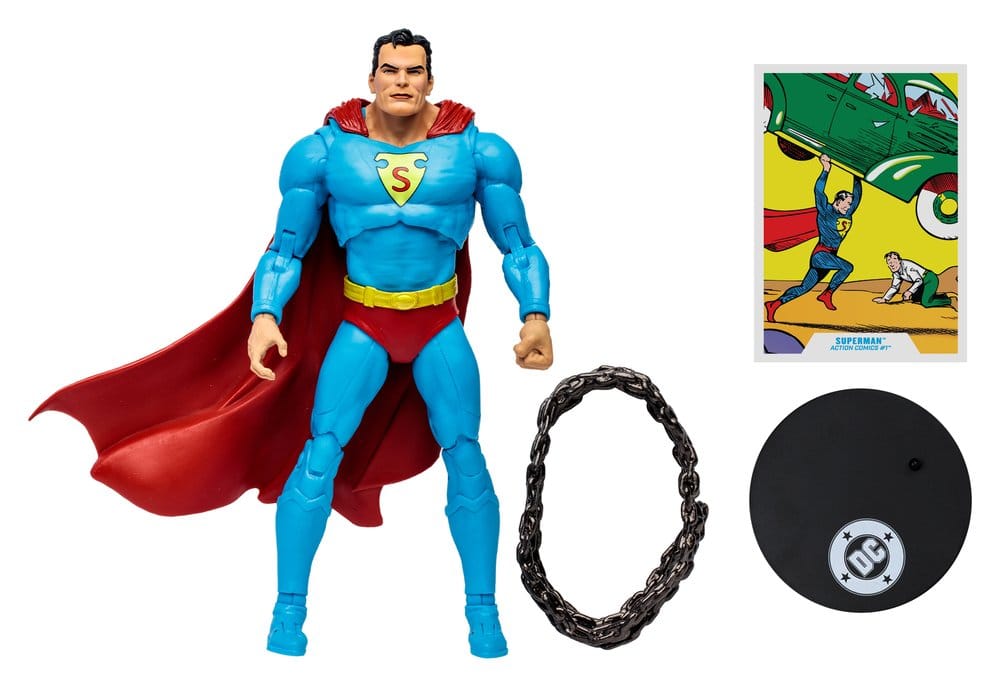 DC Multiverse McFarlane Vault Collection Action Figure Superman (Action Comics) 18 cm