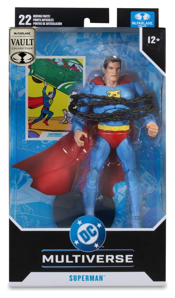 DC Multiverse McFarlane Vault Collection Action Figure Superman (Action Comics) 18 cm