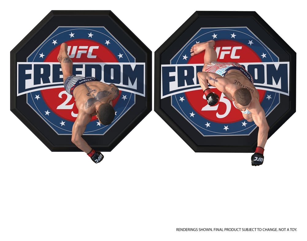 UFC McFarlane's SportsPicks Action Figures 2-Pack Ilia Topuria vs Justin Gaethje (Freedom 250) 18 cm