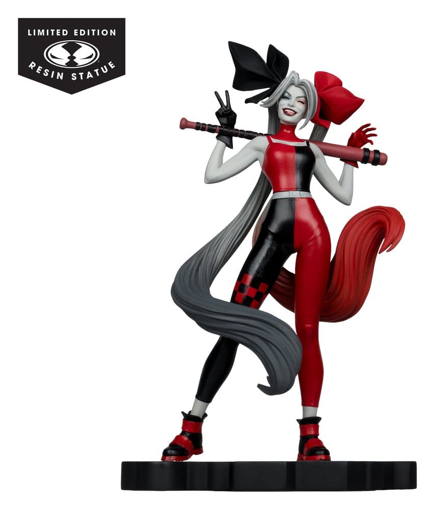 DC Direct Harley Quinn: Red, White & Black Statue 1/10 Harley Quinn by Alex Garner 21 cm