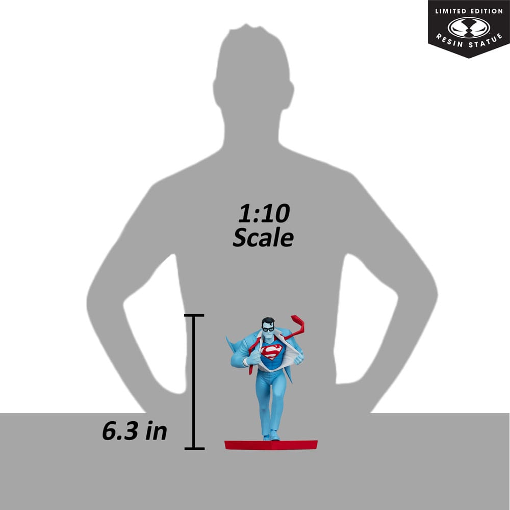 DC Direct Statue 1/10 Superman Red and Blue: Superman by Clayton Henry Limited Edition 16 cm