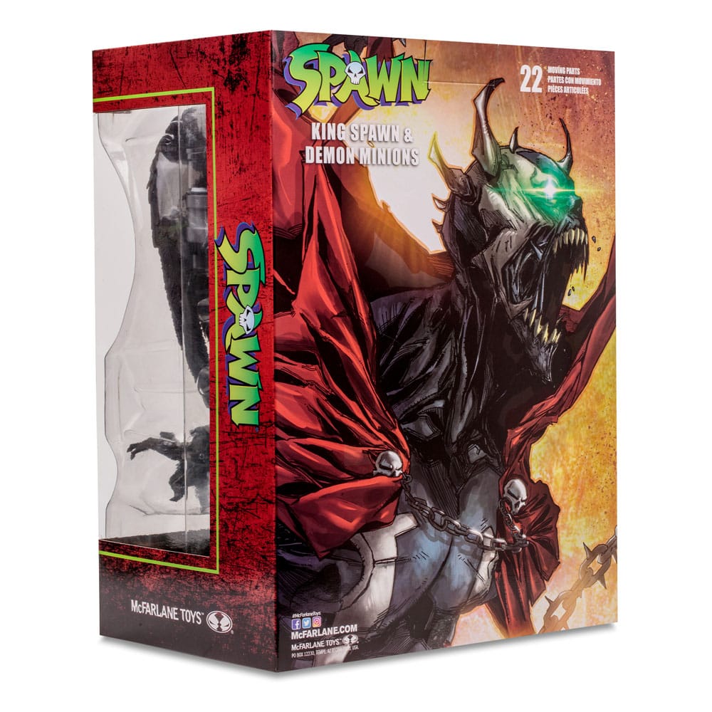 Spawn Megafig Action Figure King Spawn with Wings and Minions 30 cm