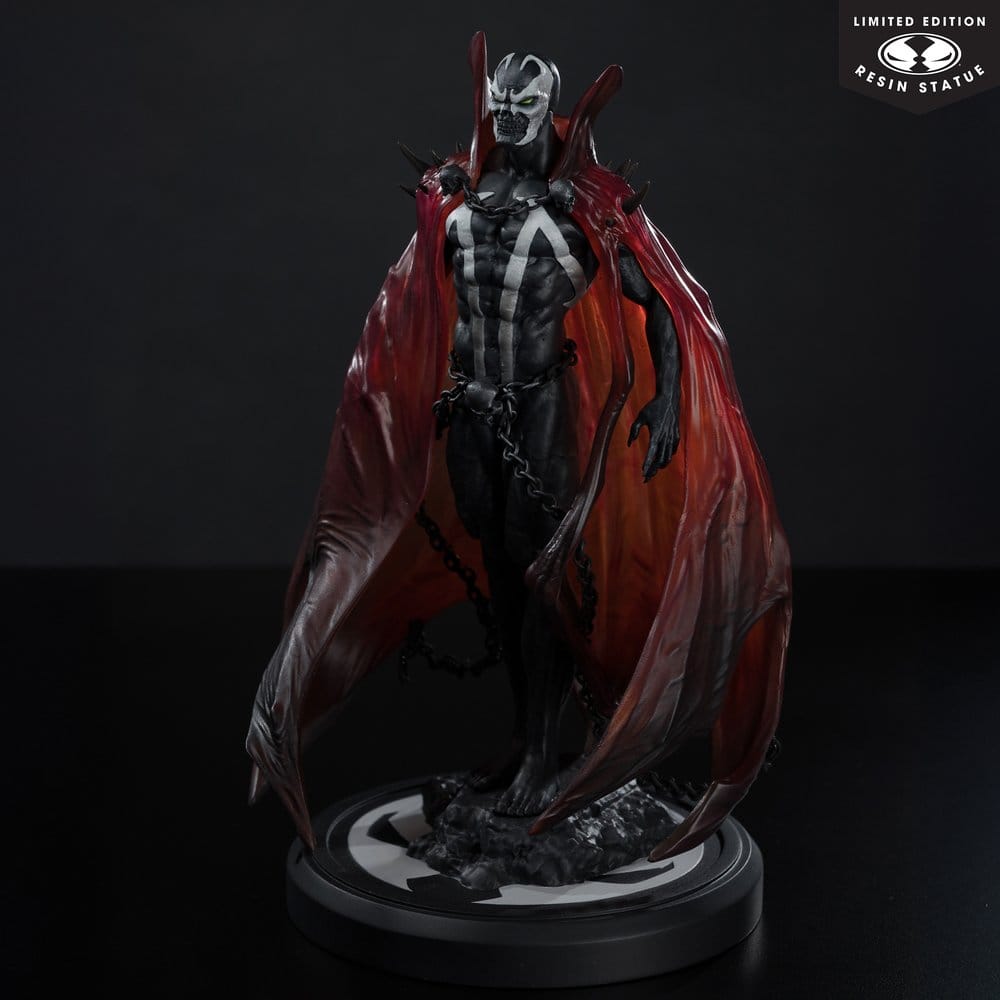 Spawn Black White & Red All Over Statue 1/10 Spawn by Pupeteer Lee 23 cm