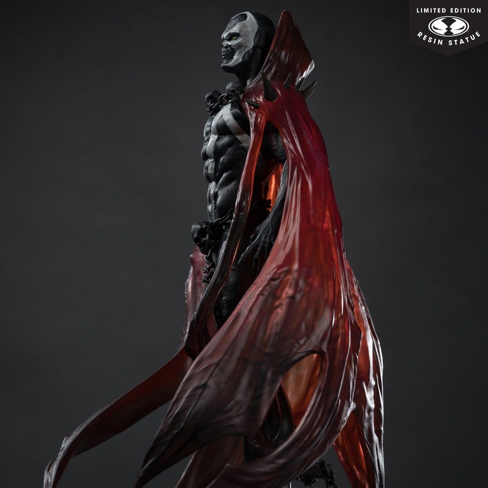 Spawn Black White & Red All Over Statue 1/10 Spawn by Pupeteer Lee 23 cm