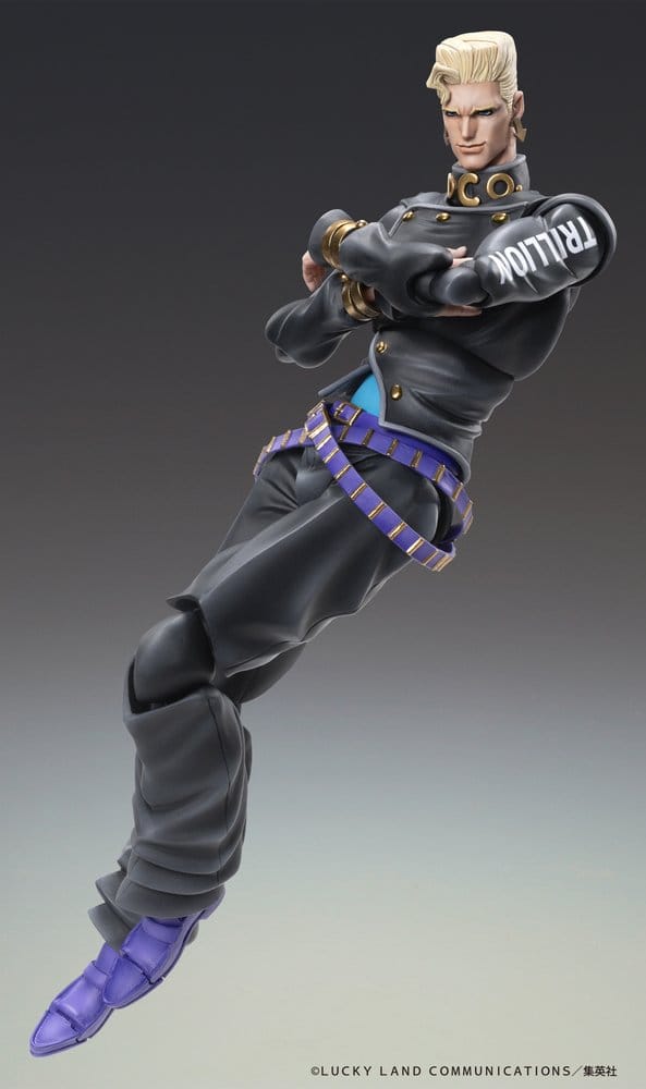 JoJo's Bizarre Adventure: Diamond Is Unbreakable Action Figure Chozokado Keicho Nijimura & Bad Company 17 cm