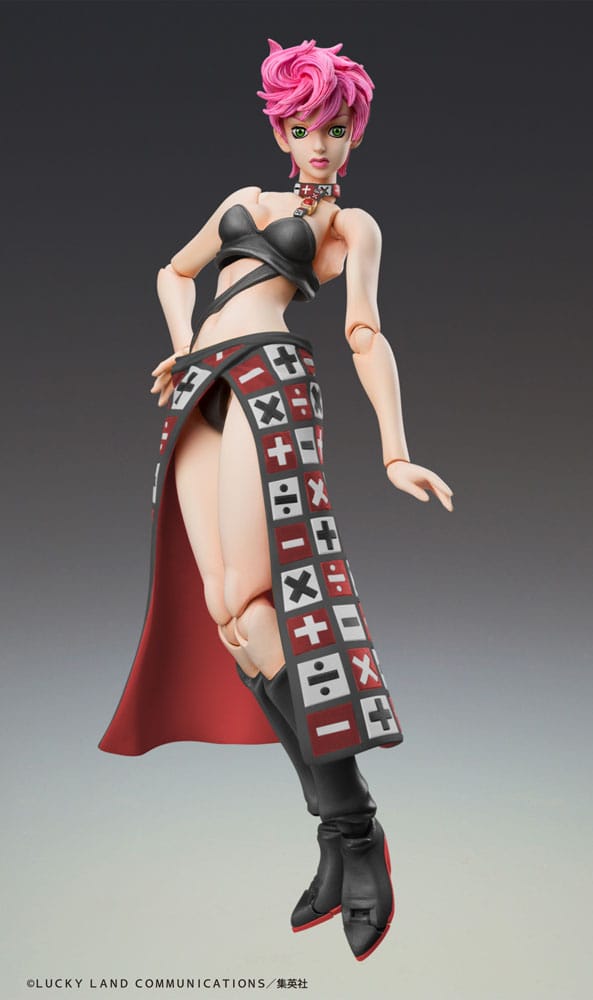 JoJo's Bizarre Adventure Part 5 Super Action Statue Trish Una Black Ver. 15 cm