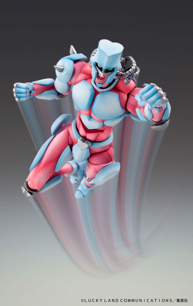 JoJo's Bizarre Adventure: Diamond Is Unbreakable Super Action Statue Chozokado (Crazy Diamond) 16 cm