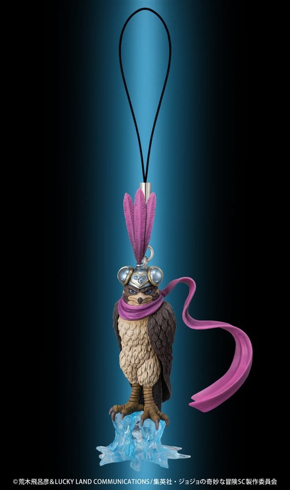 JoJo's Bizarre Adventure: Stardust Crusaders Mini figures Set Chozo Mascot Strap Collection Blind Box (6)