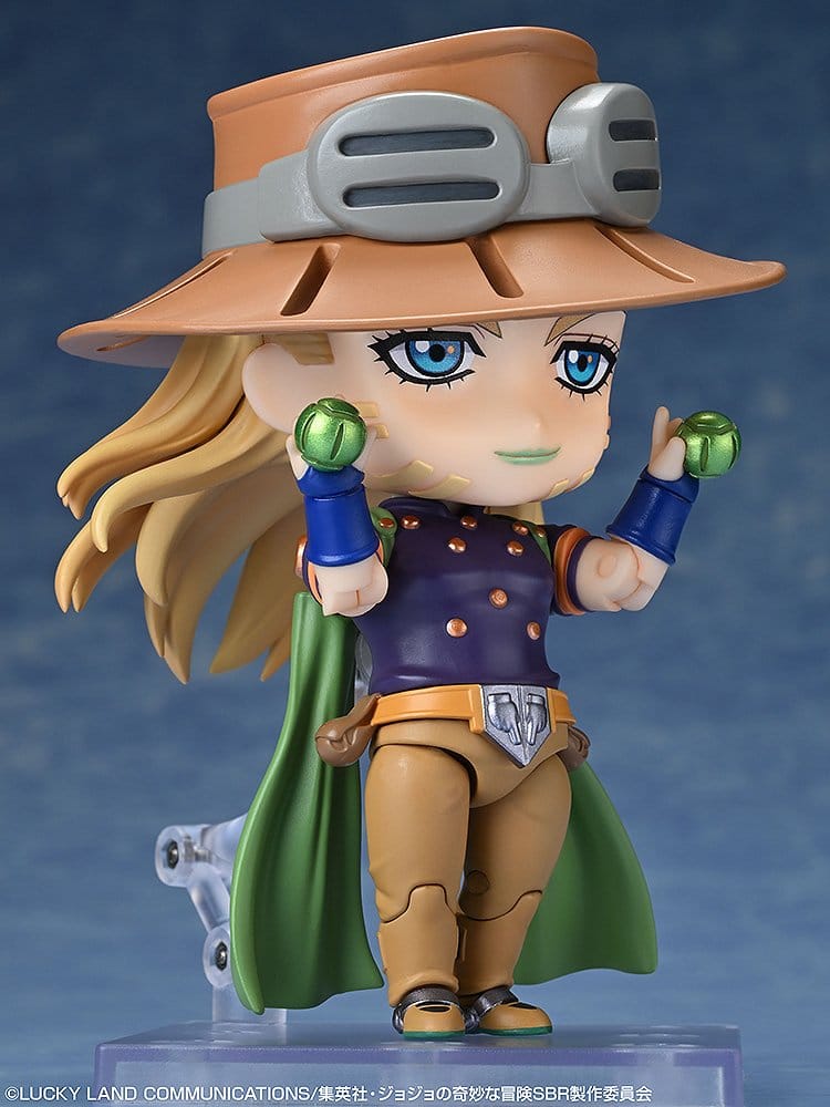 JoJo's Bizarre Adventure Steel Ball Run Nendoroid Action Figure Gyro Zeppeli 10 cm