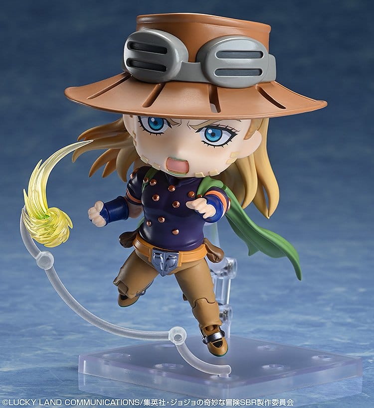 JoJo's Bizarre Adventure Steel Ball Run Nendoroid Action Figure Gyro Zeppeli DX Ver. 10 cm