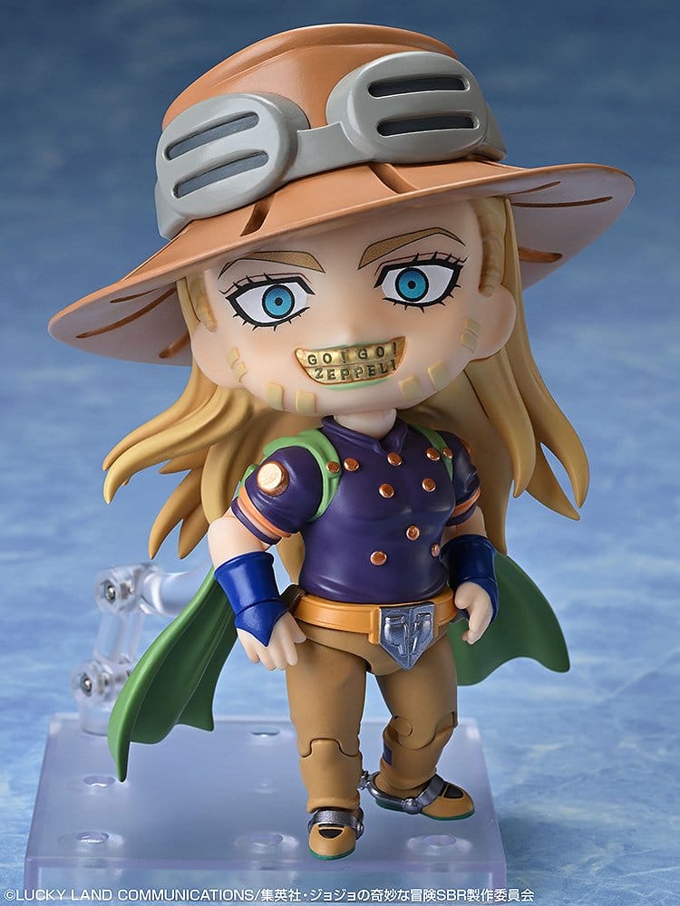 JoJo's Bizarre Adventure Steel Ball Run Nendoroid Action Figure Gyro Zeppeli DX Ver. 10 cm