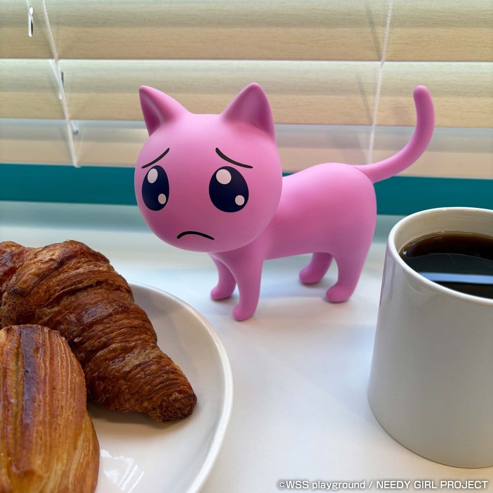 Needy Girl Overdose Soft Vinyl Figure Cat Sorry 15 cm