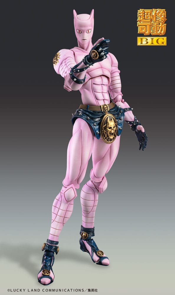 JoJo's Bizarre Adventure Part4 Super Action Action Figure Chozokado Big Killer Queen 22 cm