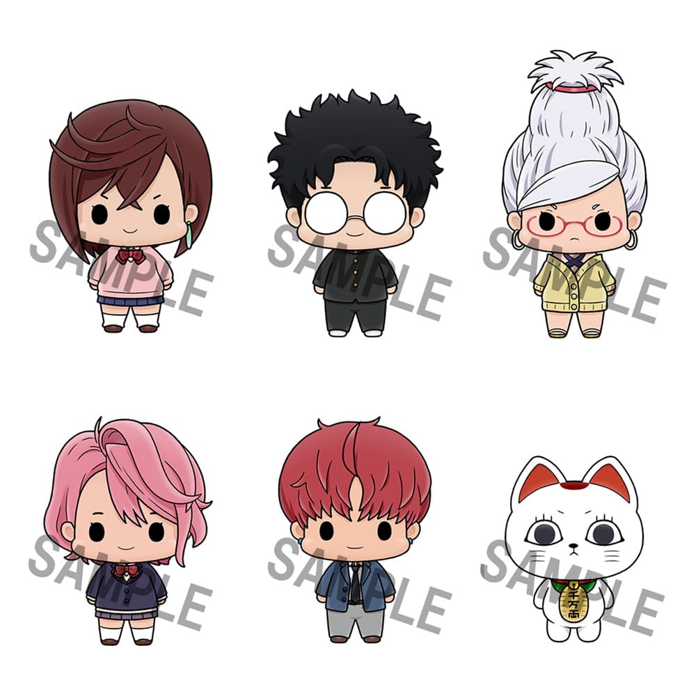 Dandadan Chokorin Mascot Series Trading Figure 6-Pack 5 cm