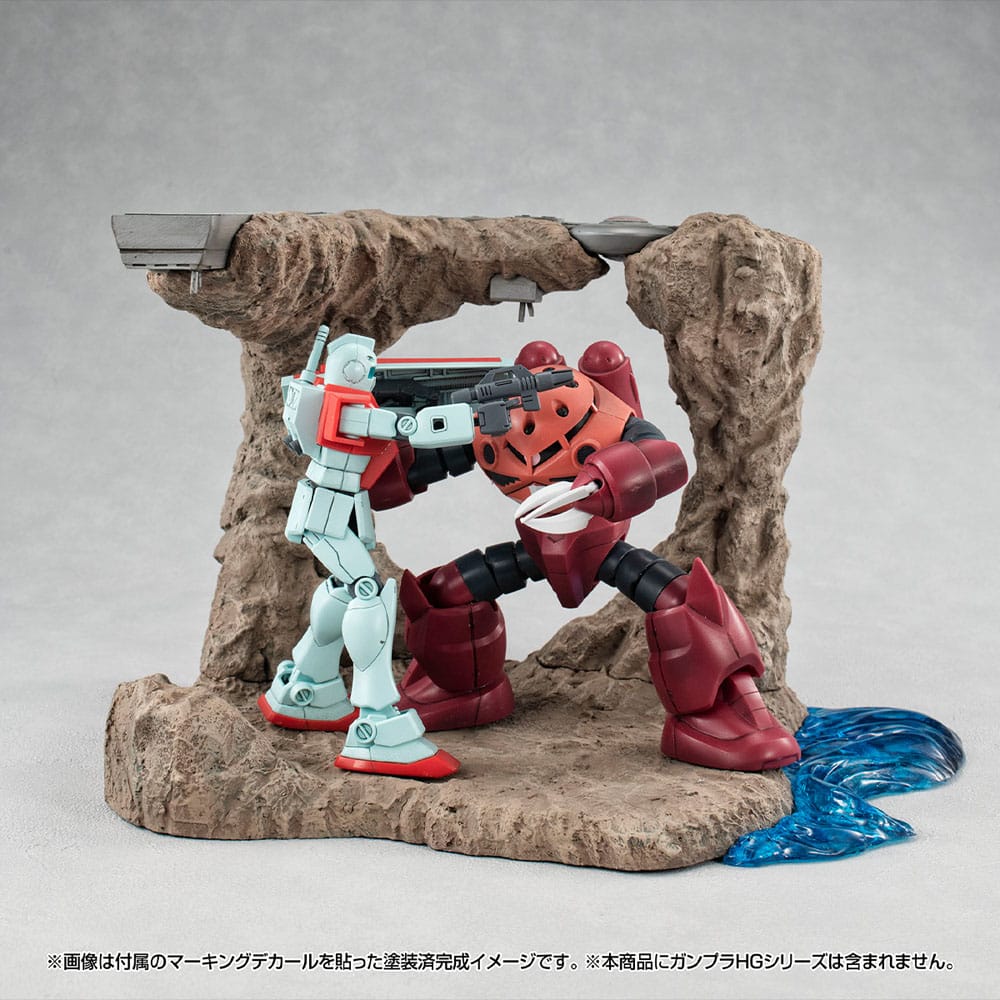 Mobile Suit Gundam SEED RM Series Realistic Model Series Diorama 1/144 G Structure (GS01) Tragedy in Jaburo Material Color Edition 16 cm